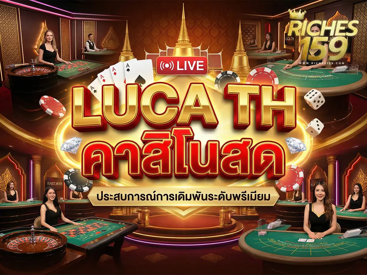 luca th คาสิโนสด รวมทุกเกมระดับโลก เกมสุดมันส์ BEST 2025