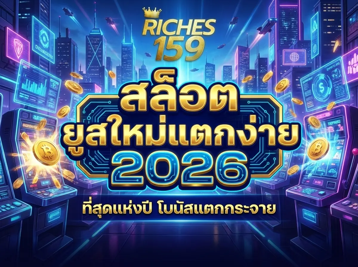 สล็อต ยูสใหม่แตกง่าย2026 เจาะลึกเทรนด์ทำยอดปีล่าสุด BEST