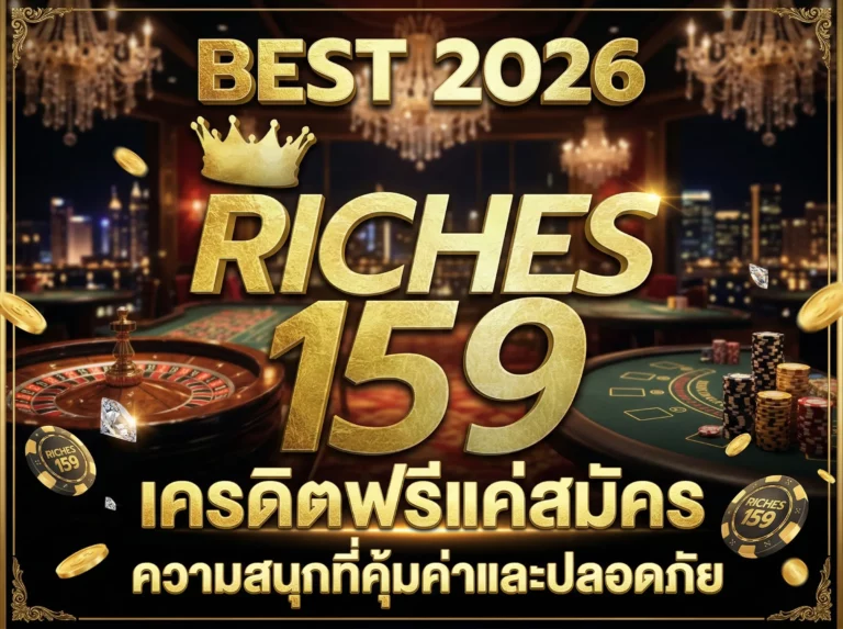 เครดิตฟรีแค่สมัคร ความสนุกที่คุ้มค่าและปลอดภัย BEST 2026